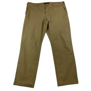 Bluffworks  Chino Pants 40x30 Khaki Tan Regular Fit Travel Technical Straight